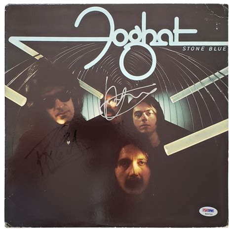 Foghat Autographed Signed Album Record Lp Psa Ebay