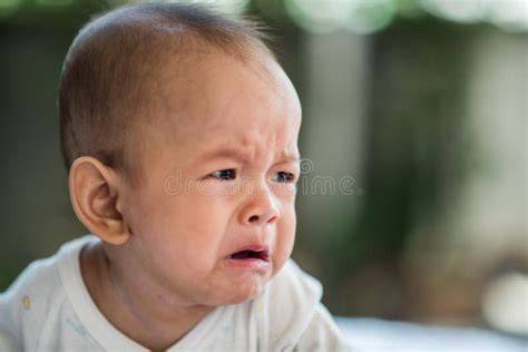 Baby Boy Crying Sad Child Stock Image Image Of Child 163996931