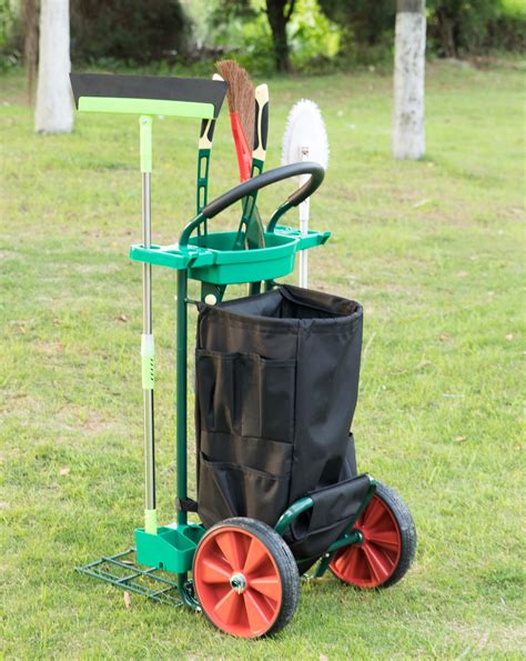 New Outdoor Easy To Carry Garden Tool Cart Reusable Leaf Trash Bag Ebay
