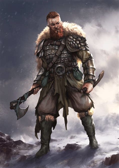 Plutus Skirjin Son Of The Jarl Of Maerin Viking Character Rpg