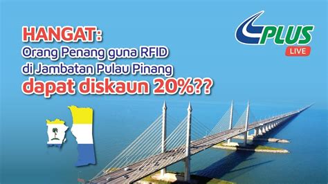 Jembatan penang adalah sebuah jembatan tol dua jalur yang menghubungkan bayan lepas di pulau penang dan seberang prai di daratan malaysia. Rakyat Pulau Pinang Nikmati Diskaun Tol 20% di Jambatan ...