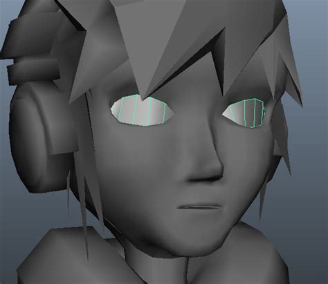 Low Poly Modelling Eyes