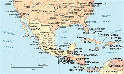 Mexico Map Usa