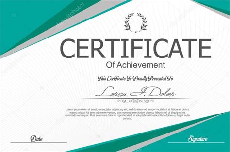 Diploma Modern Editable En Word Certificados E Certificate Of