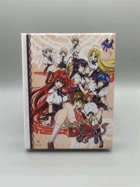 High School Dxd New The Series Blu Raydvd 4 Disc Set Limited Edition