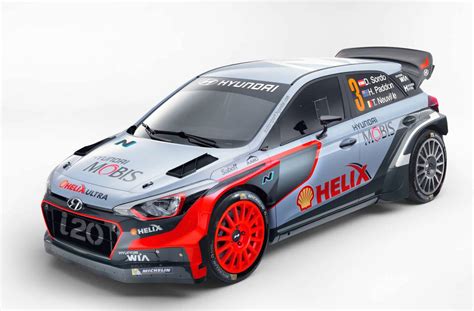 Submitted 6 days ago by pnc3333. 2016 Hyundai i20 WRC car revealed - PerformanceDrive