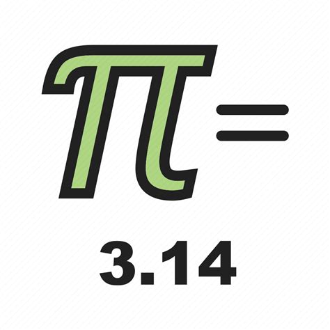 Equation Formula Geometry Math Number Pi Value Icon Download On