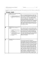 SBAR WK 6 Docx SBAR Situation Background Assessment Recommendation