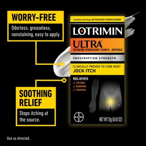 Lotrimin Ultra Prescription Strength Antifungal Cream 042 Oz King