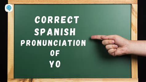 pronounce yo in spanish uno