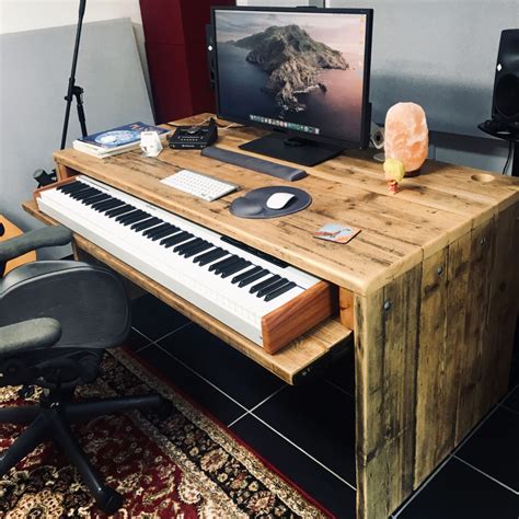 Diy Keyboard Stand Or Flip Top Writing Desk Artofit
