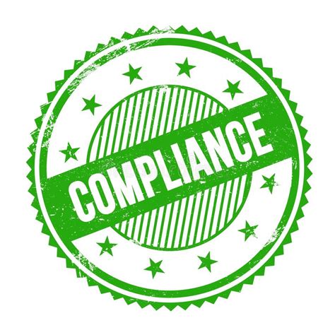 Compliance Logo Round Stock Illustrations 203 Compliance Logo Round