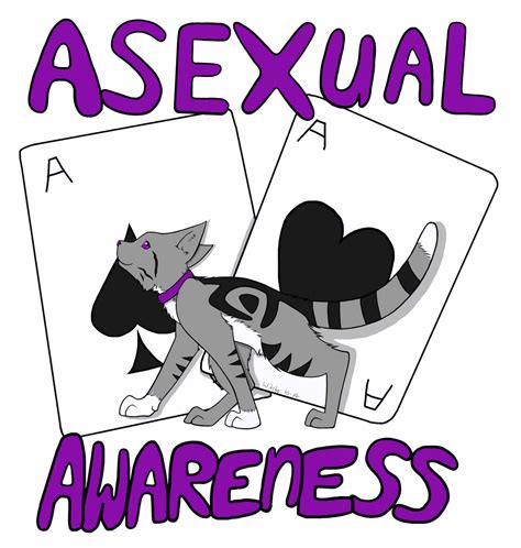 Asexual Awareness Cat By Witchydigit On Deviantart