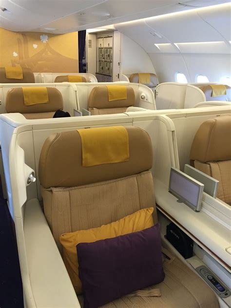 Review Thai Airways First Class Im Airbus A380 Paris Nach Bangkok