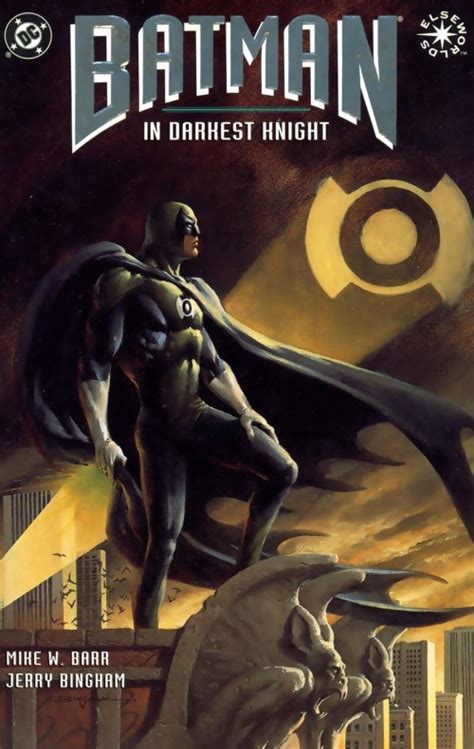 Pop Culture Shop Batman Is Green Lantern Graphic Novel Darkest Knight