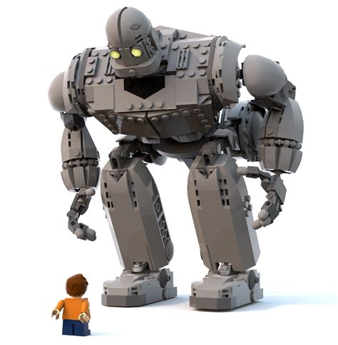 Lego Ideas Product Ideas The Iron Giant 20th Anniversary Edition
