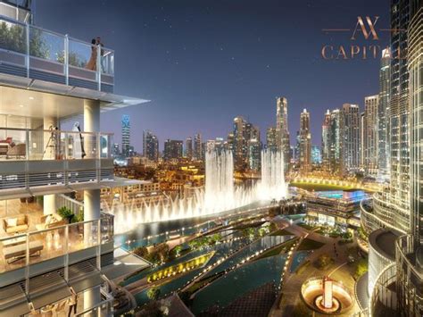 Luxury Penthouses With Wine Cellar For Sale In Burj Khalifa Lake Dubai