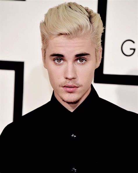 Awesome Trendy Justin Bieber Magical Platinum Blonde Hairstyles