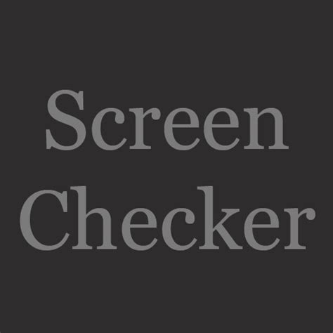 Screen Checker Iphone Wired