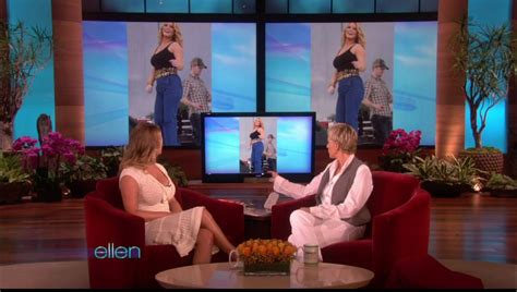 Jessica Simpson Cleavage On The Ellen Show 08 Gotceleb