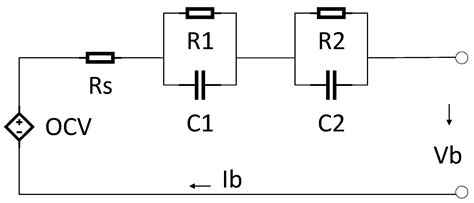 Batteries Free Full Text An Electrical Equivalent Circuit Model Of