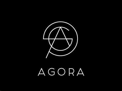Agora Logo Design By Victoria On Dribbble