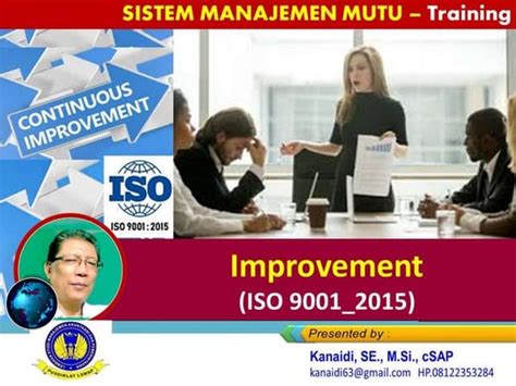 Klausul 7 Supporting Iso 90012015 Training Sistem Manajemen Mutu