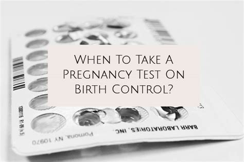 When Can You Take Pregnancy Test On Pill Pregnancy Test Kit Cost