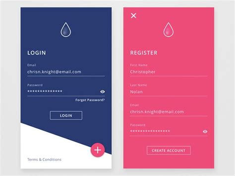 50 Mobile Login And Signup Forms For Your Inspiration Mobile Login