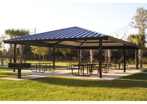 All Hip Steel Shelter Commercial Playground Equipment Pro Playgrounds