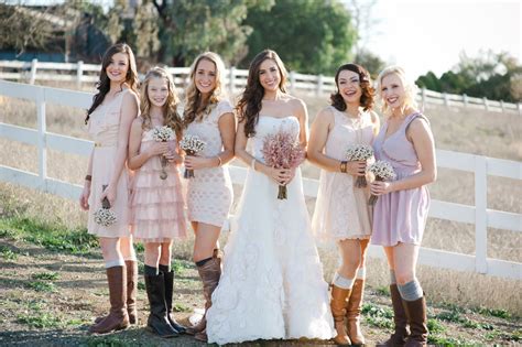 Country Western Bridesmaids