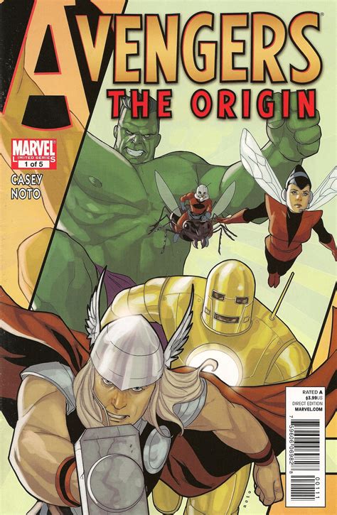 Avengers The Origin Vol 1 1 Marvel Database Fandom Powered By Wikia