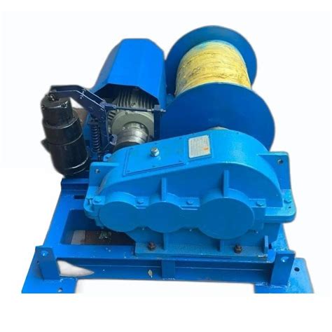 3 Phase Electric Rope Winch Machine For Pulling At Rs 195000 In