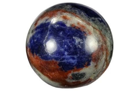 1.2" Polished Sodalite Sphere For Sale - FossilEra.com