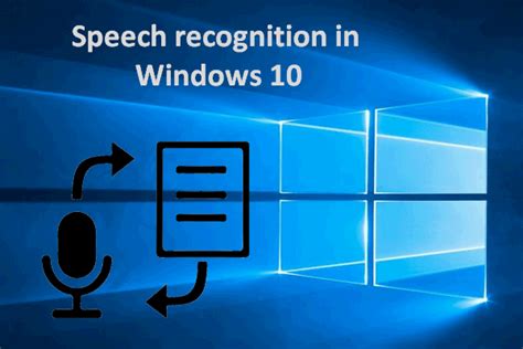 How To Setup And Use Speech Recognition In Windows 10 Minitool