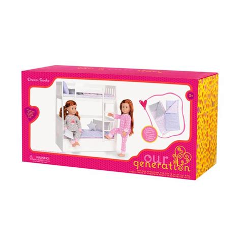It's for a birthday present on the. Our Generation Dream Bunks Bunk Bed
