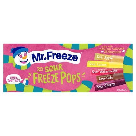 Mr Freeze Sour Freezepops Morrisons