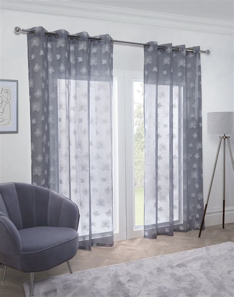 etta avenue casandra sheer eyelet curtain panel and reviews uk