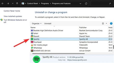 How To Uninstall Spotify On Windows 11