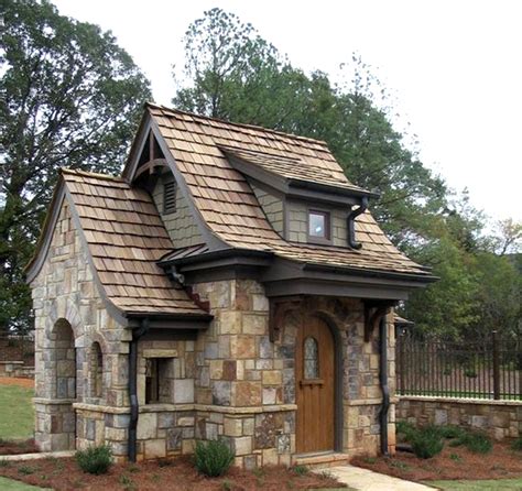 English Stone Cottage House Plans