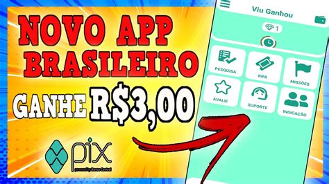 NOVO APP GANHE DINHEIRO NO PIX ASSISTINDO ANÚNCIOS YouTube