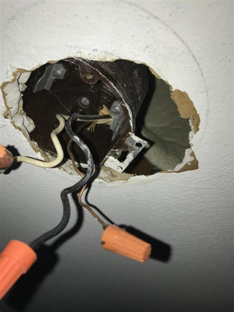 Ceiling Junction Box Loose Diy Home Improvement Forum