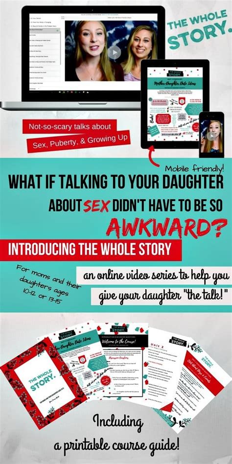 an easier way to talk to your daughter about sex