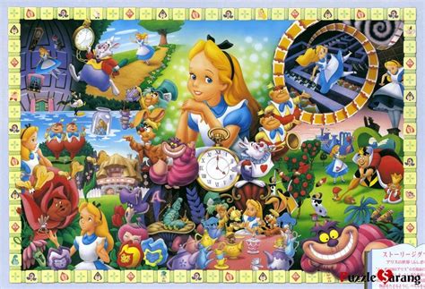 Jigsaw Disney Alice In Wonderland Dream Tea Party 1000pcs Jigsaw Puzzle