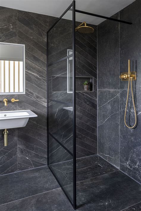 Fusion Black Matt Porcelain Tile Black Tile Bathrooms Bathroom