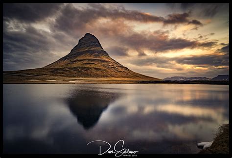 Kirkjufell Sunrise Reflection We Only Had Color To The Rig Flickr