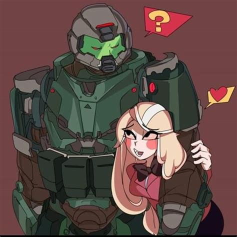 I Actually Ship These Two Crossover Doom Game Doom Demons