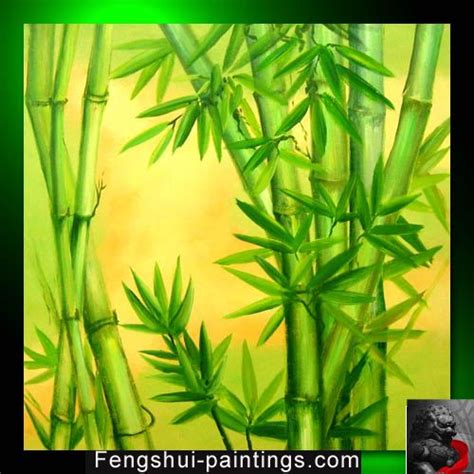 Bamboo Painting Chinese Bamboo Painting Feng Shui Painting Arte De