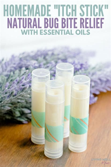 Homemade Itch Stick Natural Bug Bite Relief With Essential Oils