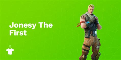 Outfit Jonesy The First Fortnite Zone